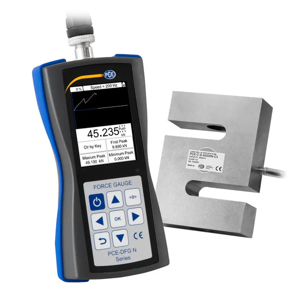 Force Gauge | Digital Force Tester (20K–50K Range) – PCE-DFG N Series