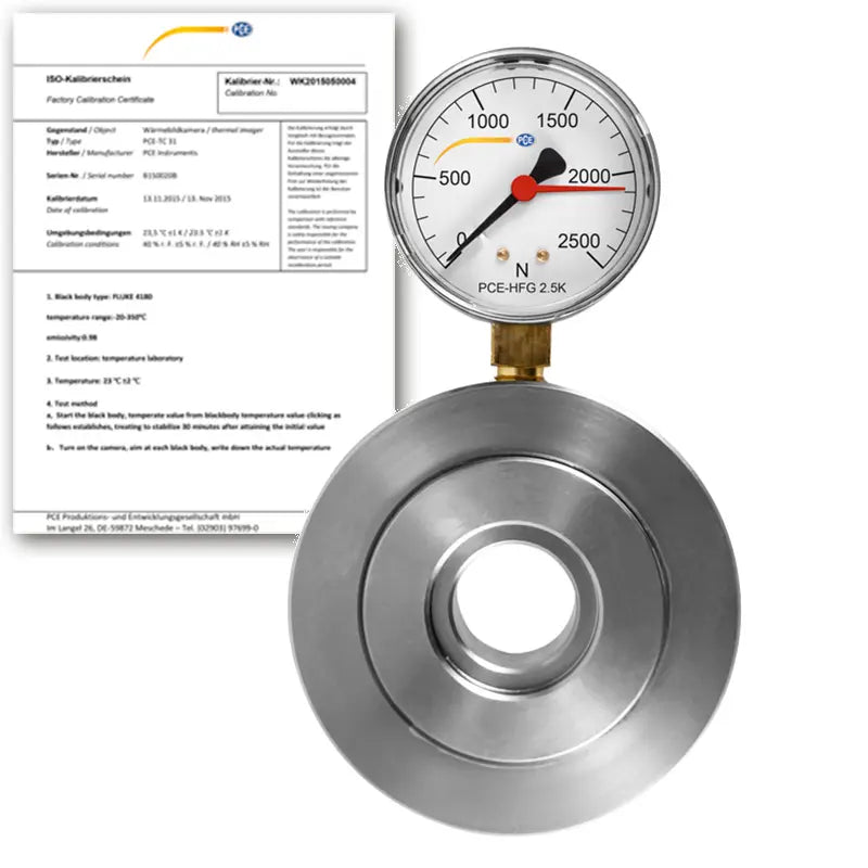 Hydraulic Force Gauges PCE-HFG 2.5K-E100