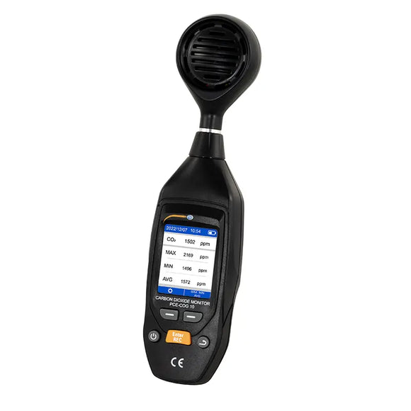 Hygrometer | CO?, Temperature & Humidity Measuring Device – PCE-COG 10