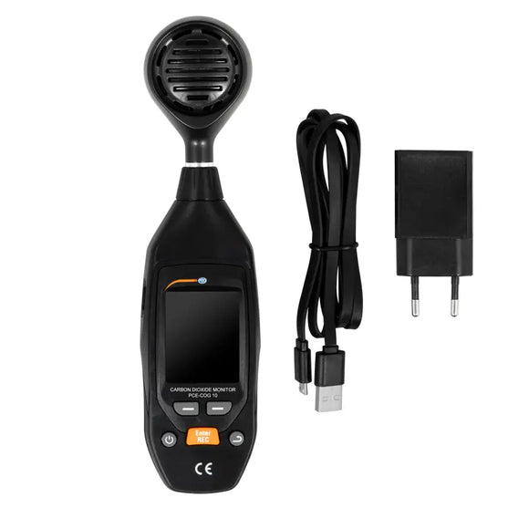 Hygrometer | CO?, Temperature & Humidity Measuring Device – PCE-COG 10