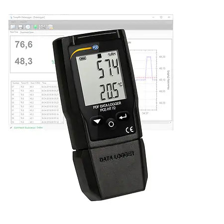 Hygrometer | Temperature & Humidity Data Logger – PCE-HT 72