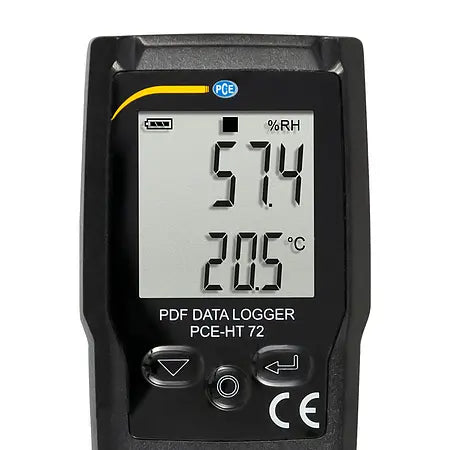 Hygrometer | Temperature & Humidity Data Logger – PCE-HT 72