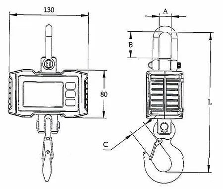 Industrial Scale PCE-CS 1000N