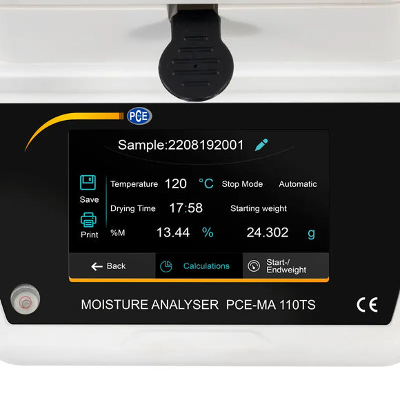 Moisture Analyzer | Halogen Heating Moisture Scale – PCE-MA 200TS