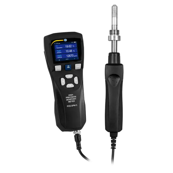 Dew Point & Humidity Meter | Handheld Compressed Air Moisture Analyzer – PCE-DPM 3
