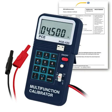 Multifunction Electrical Process Calibrator PCE-123