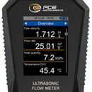Ultrasonic Flow Meter | Portable Flow Measurement Device (DN15-6000) – PCE-TDS 200-2