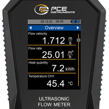 Ultrasonic Flow Meter PCE-TDS 200 - 0