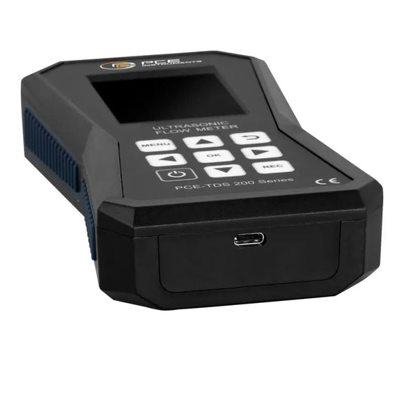 Ultrasonic Flow Meter | Portable Flow Measurement Device (DN15-6000) – PCE-TDS 200