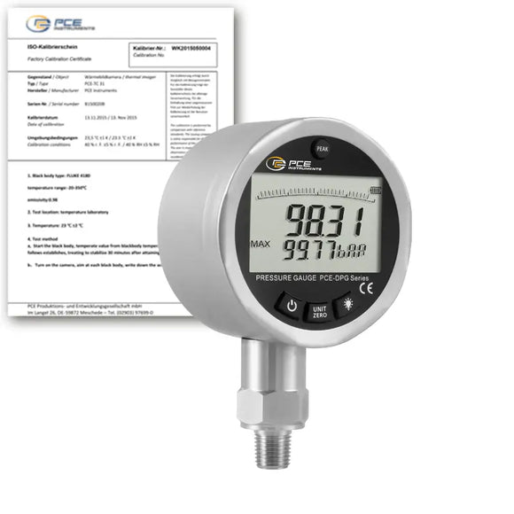 Manometer | Digital Pressure Measurement Device – PCE-DPG