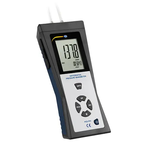 Differential Pressure Meter | Digital Pressure Gauge – PCE-P01