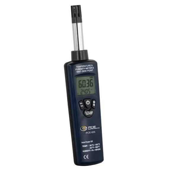 Psychrometer | Digital Humidity & Temperature Meter – PCE-555