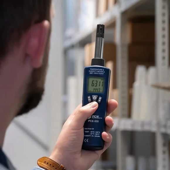 Psychrometer | Digital Humidity & Temperature Meter – PCE-555