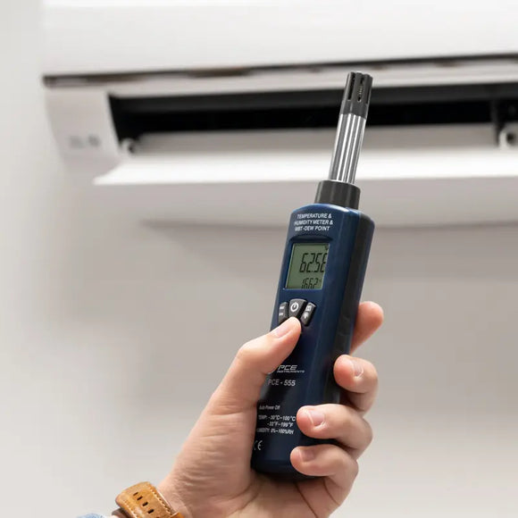 Psychrometer | Digital Humidity & Temperature Meter – PCE-555
