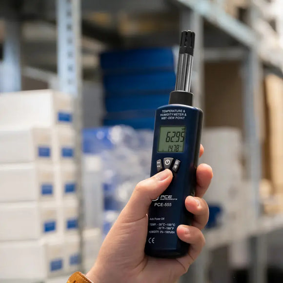 Psychrometer | Digital Humidity & Temperature Meter – PCE-555