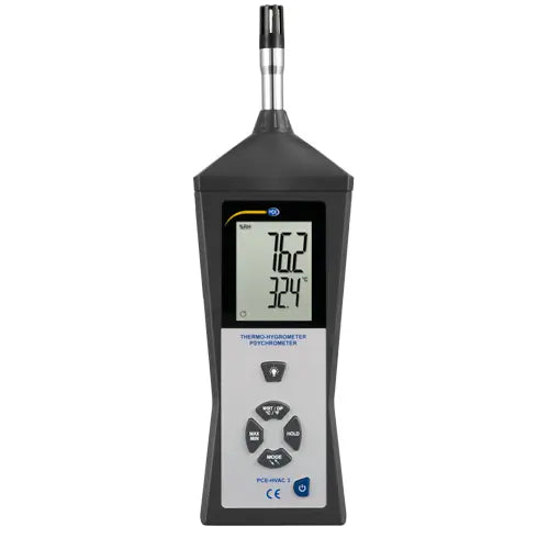 Psychrometer | HVAC Humidity & Temperature Measurement Meter – PCE-HVAC 3
