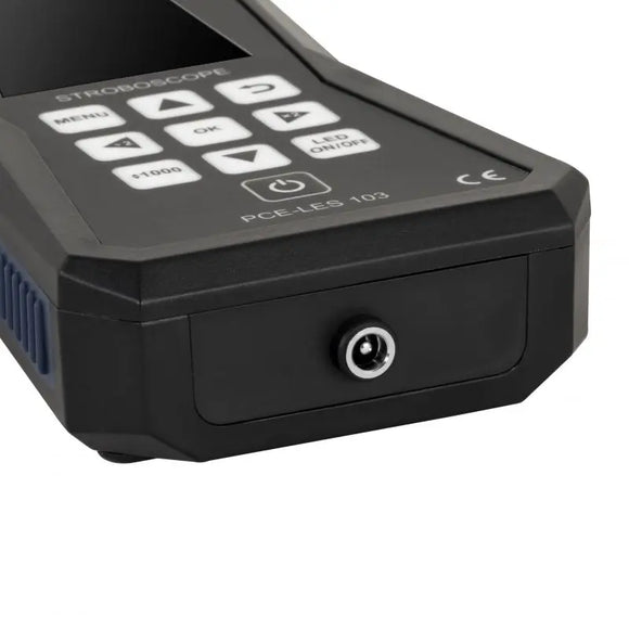 Stroboscope | LED Flash Frequency Meter incl. ISO Calibration Certificate – PCE-LES 103-ICA