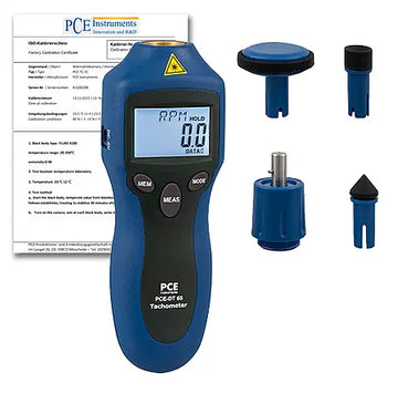 Tachometer Contact and Non-contact PCE-DT 65 - 0