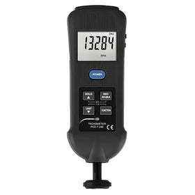 Digital Tachometer – Contact, Optical & Strobe with Temperature Measurement PCE-T 240 - 0