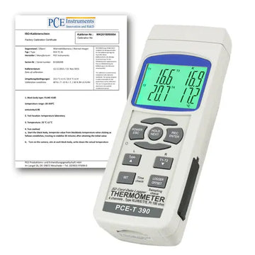 Thermocouple Data Logger PCE-T390-ICA