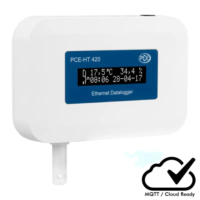 Temperature / Humidity Data Logger PCE-HT 420IoT