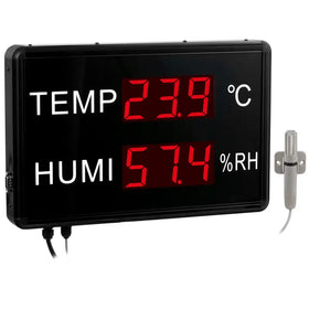 Large Wall Mount Temperature Meter with Alarm PCE-G 2