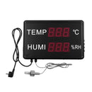 Wall Mount Temperature Meter | Large Digital Display with Alarm – PCE-G 2-4