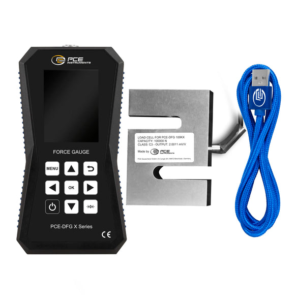 Dynamometer | Force Gauge for Tension & Compression Testing – PCE-DFG 100K X