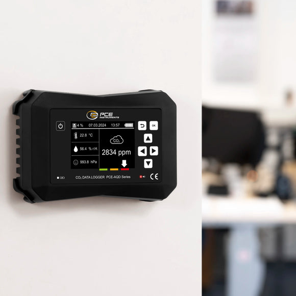 Thermometer | Air Temperature & CO? Measurement Device – PCE-AQD 50A
