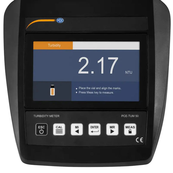 Turbidity Meter | Water Quality Photometer for Suspended Solids Measurement – PCE-TUM 50