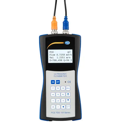 Ultrasonic Flow Meter | Clamp-On Flow Measurement System – PCE-TDS 100H