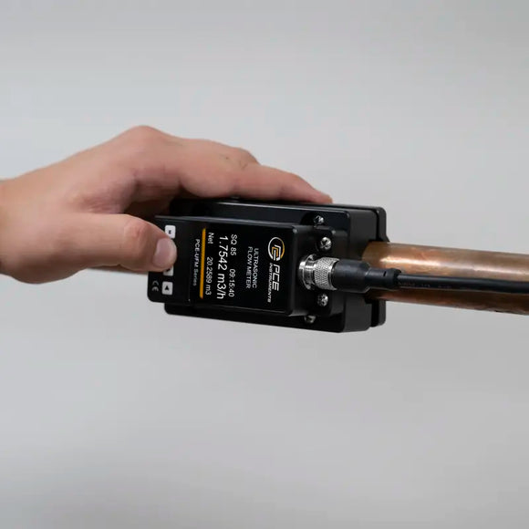 Ultrasonic Flow Meter | Small-Pipe Flow Measurement System (1/8"–1") – PCE-UFM Series