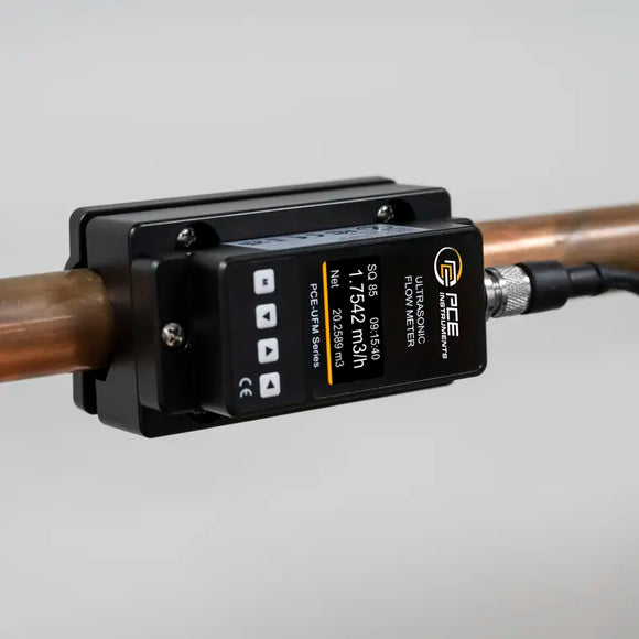 Ultrasonic Flow Meter | Small-Pipe Flow Measurement System (1/8"–1") – PCE-UFM Series