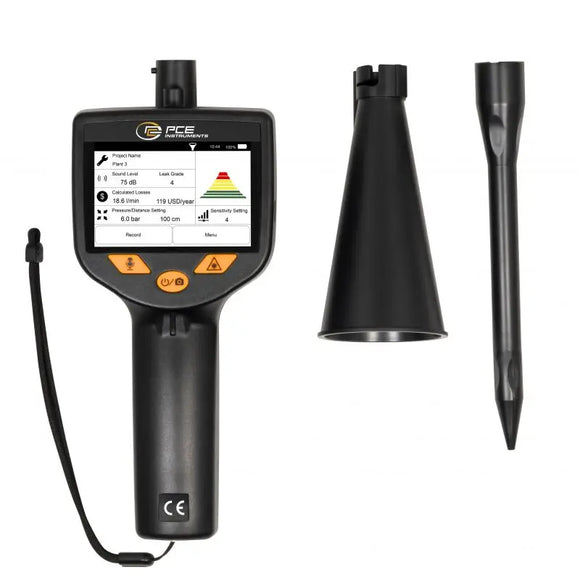 Ultrasonic Leak Detector | Air & Gas Leak Detection Device – PCE-LDC 20