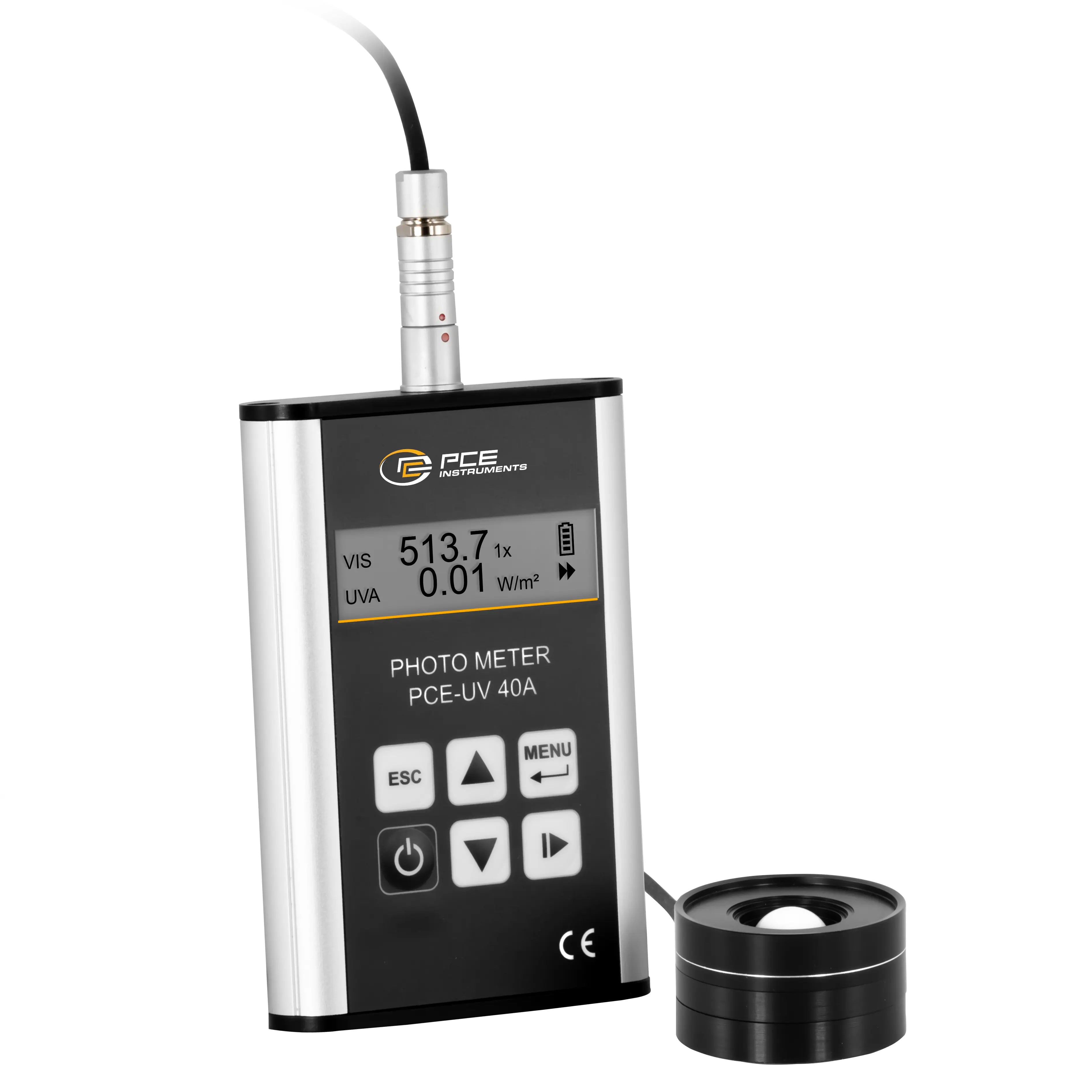 UV Meter | Ultraviolet Light Intensity Tester – PCE-UV 40A | Inspection ...