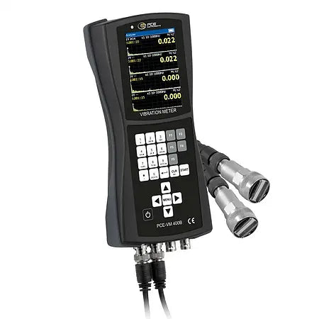 Vibration Recorder | 4-Channel Analyzer for Machinery Monitoring – PCE-VM 400B