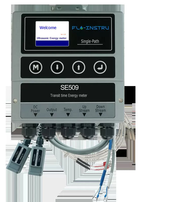 Ultrasonic Energy Meter | Clamp-On Heat & Cooling Flow Analyzer – SE509