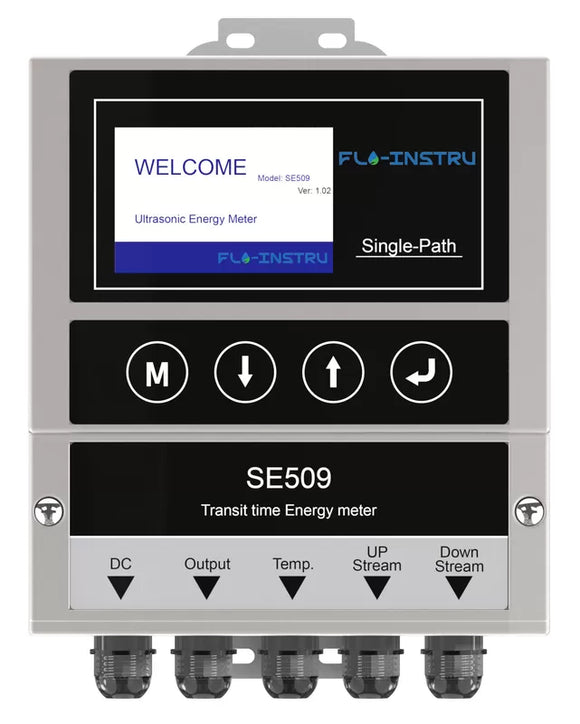Ultrasonic Energy Meter | Clamp-On Heat & Cooling Flow Analyzer – SE509
