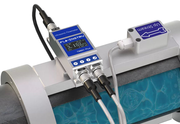 Ultrasonic Flow Meter | Large Pipe Clamp-On Flow Measurement – TM601 Plus