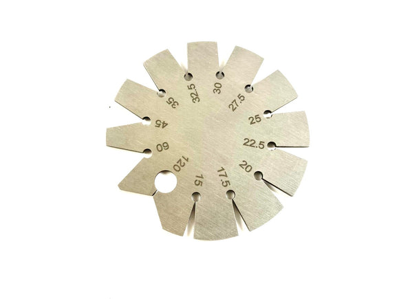 Welding Gauge | Bevel Angle Inspection Tool for Welding Joints