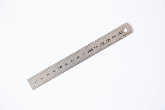 Steel Ruler | Precision 150 mm Stainless Measuring Rule